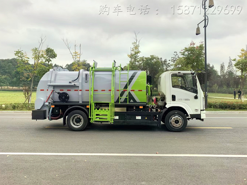 比亞迪純電動餐廚垃圾車 7m3